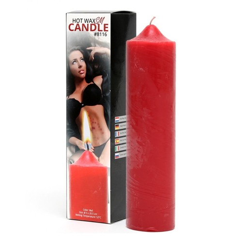 Bondage Play hot wax BDSM kaars - rood