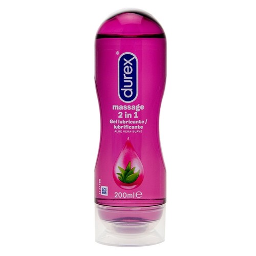 Durex Aloë Vera 2-in-1 massage olie - 200ml