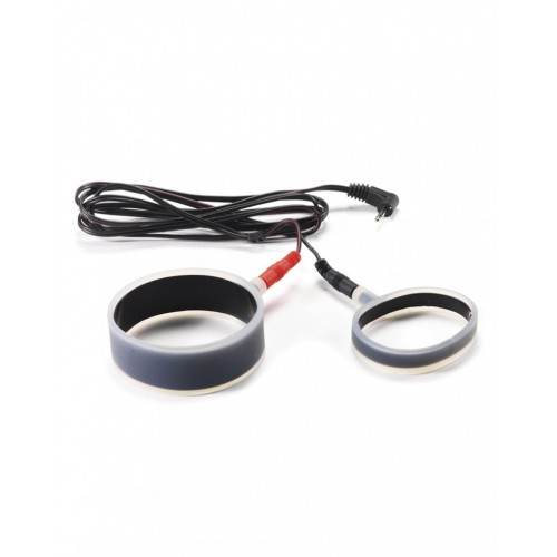 Electro siliconen cock ringen uni-polair bdsm