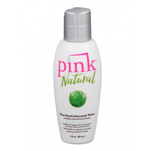 Glijmiddel Pink natural waterbasis 80 ml sex