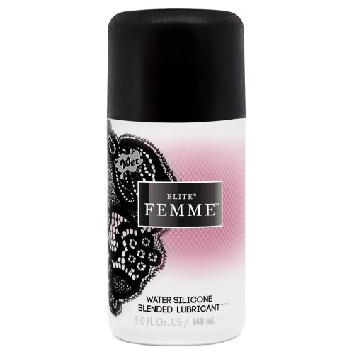 Glijmiddel Wet elite femme water-siliconebasis condoom sex
