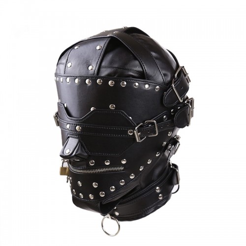 Hoofdmasker geblindeerd met gespen en sloten
