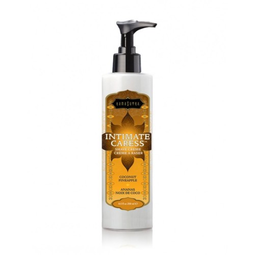 Kama Sutra Intimate Caress scheercreme - kokosnoot ananas