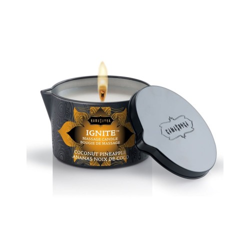 Kama Sutra massage kaars - coconut pineapple