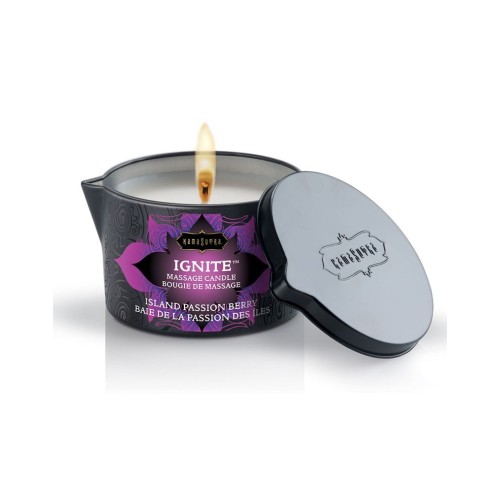 Kama Sutra massage kaars - island passion berry