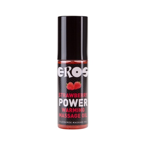 Massage olie Strawberry Power - 100ml