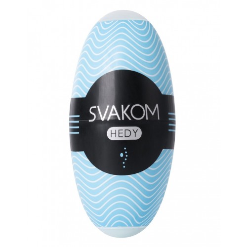 Penis sleeve svakom hedy blauw sex penis