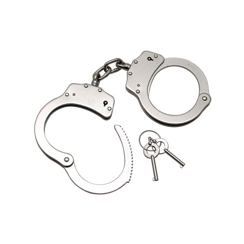 Politie handboeien extra zwaar metaal bdsm