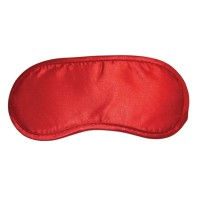 S&M satijnen blinddoek - rood