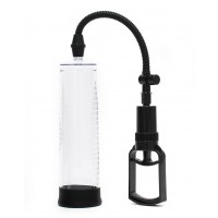 Penispomp 22cm op handmatig homo penisvacuum