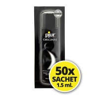 Glijmiddel Pjur original  50 sachets siliconebasis anaal