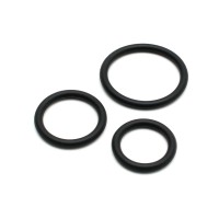 Flexibele silicone cockringen - 3 maten