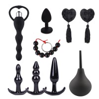 siliconen buttplug kit 8 stuks