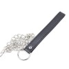 dikke halsband met spikes riem en slot sm