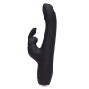 Fifty Shades of Grey Greedy Girl slimline oplaadbare vibrator zwart siliconen