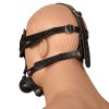 Hoofdharnas met mondknevel bdsm bondage
