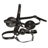 Hoofdharnas met mondknevel bdsm sextoys