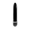 King Cock realistische vibrator zwart plastic