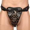 Leren kuisheidslip bdsm slave sexspel