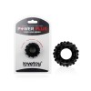 Lovetoy PowerPlus flexibele cockring ribbel zwart verpakking