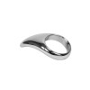 Teardrop stalen cockring - 45 mm