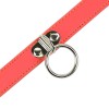 rode bdsm halsband met ring