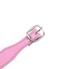 roze bondage halsband met ring