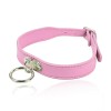 roze halsband met ring