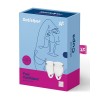 Satisfyer Feel Confident menstrual cup - wit siliconen