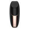 Satisfyer Love Triangle luchtdrukvibrator - zwart goud