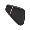 Satisfyer Love Triangle luchtdrukvibrator - zwart siliconen